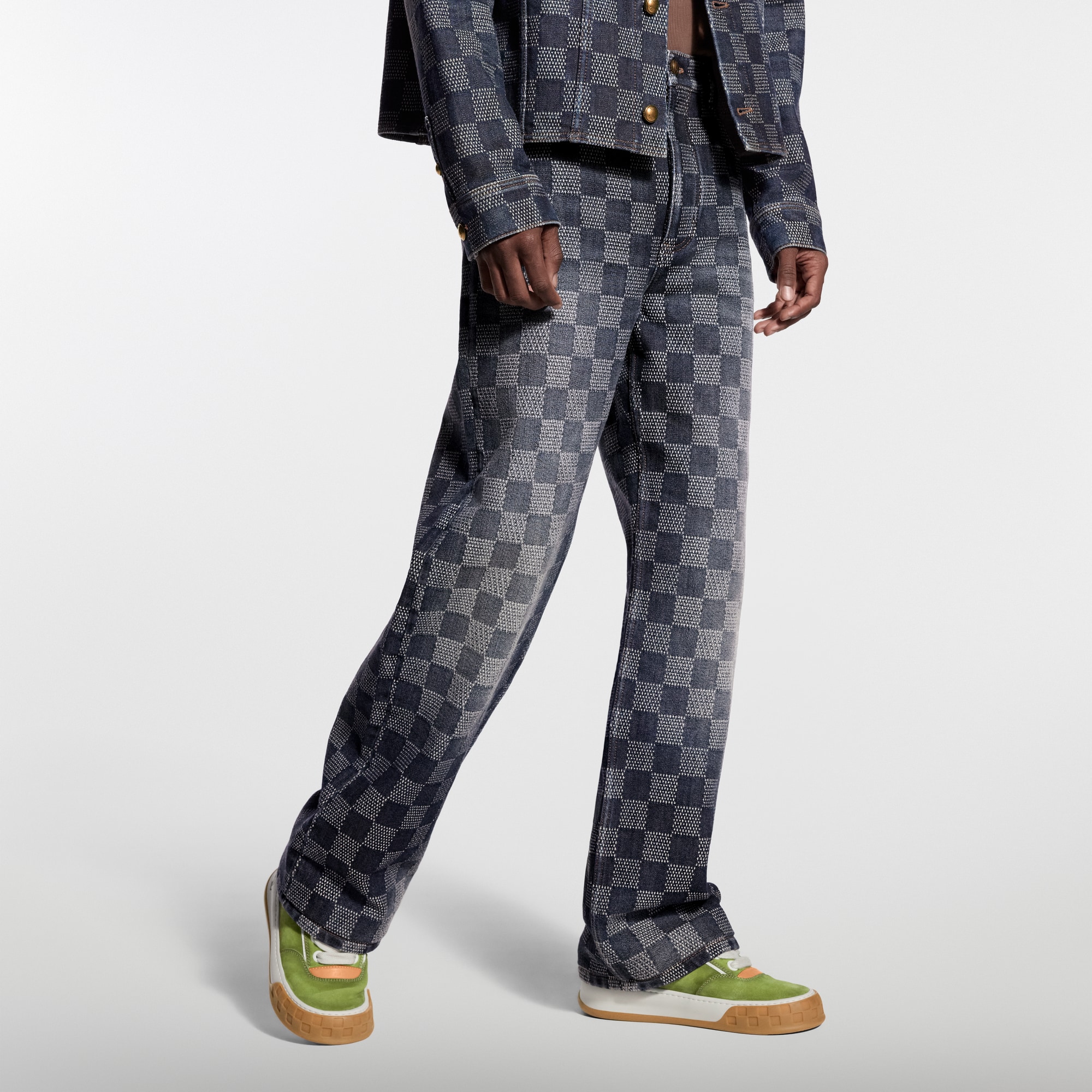 ダミエデニム スケートパンツ ｜ルイ・ヴィトン 公式サイト - 1AJUQ9